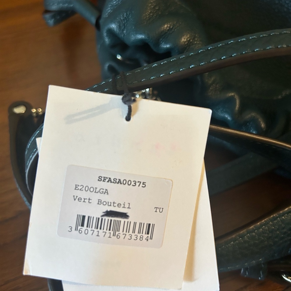 Sandro Turquoise Leather Women's Bag - Picture 2 of 5